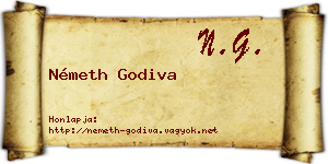 Németh Godiva névjegykártya